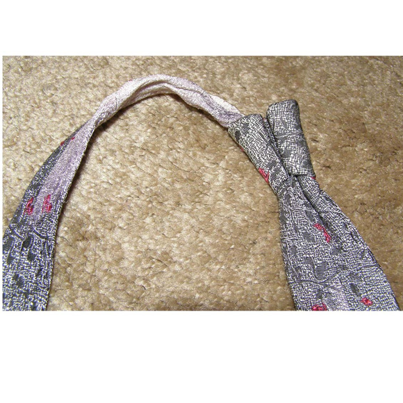 Vintage skinny tie The Coplan Tie floral print - Picture 7 of 8